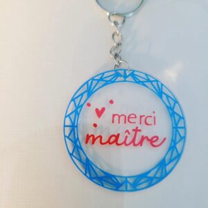 Porte clé "Merci" – Image 1