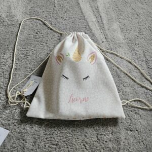 Sac a dos baluchon " collection licorne" – Image 1
