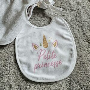 Lot de 3 bavoirs " collection licorne" – Image 1