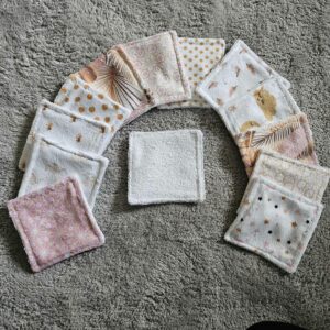 Lingettes lavable " collection licorne" – Image 2